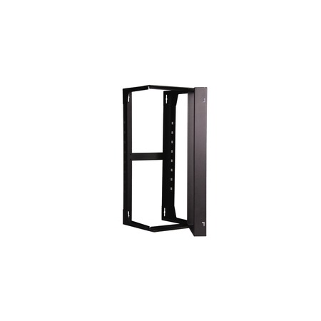 GREAT LAKES CASE & CABINET Rack Wallmount Swing Out, Steel, Wall Box 222906